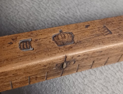 Ancien metre bois de - metre,