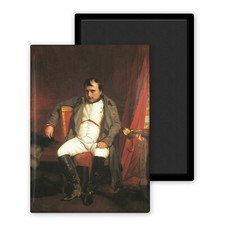 Napoléon a Fontainebleau-Delaroche Paul-Magnet Frigo 54x78mm