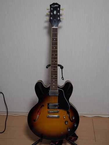 Guitare semi creuse vintage - guitare, semi-creuse