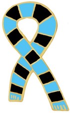 Insigne épingle ruban foulard