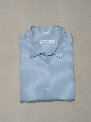 Chemise calvin klein bleu - klein,