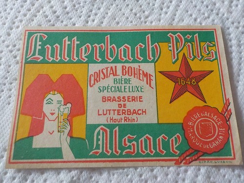 Etiquette ancienne biere - etiquette,