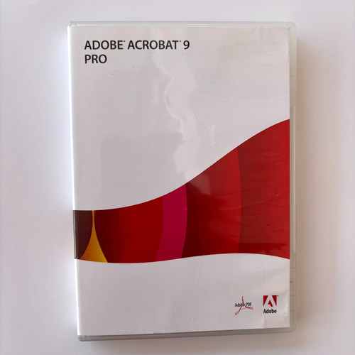 Adobe acrobat pro for - acrobat, 9