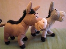 2 PELUCHES : L'ANE DE SHREK