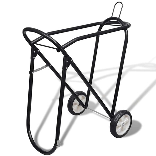 Chariot porte selle pliable