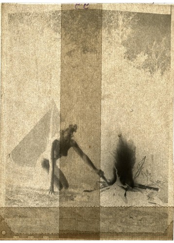 Large original neg - large, negative