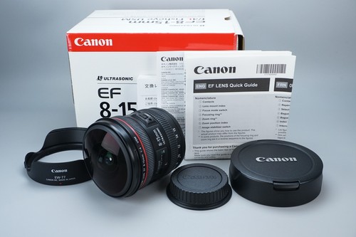 Objectif canon 15mm - ef, f/4l