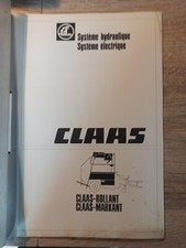Livret Electrique Hydraulique  Claas Rollant Markant