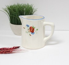 Pichet Coquelicots Salins France ancien