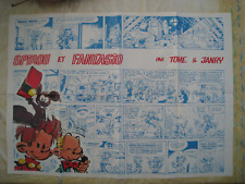 Poster  SPIROU ET FANTASIO du n°2333 du 30. 12. 1982