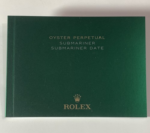 Authentique livret rolex - livret,
