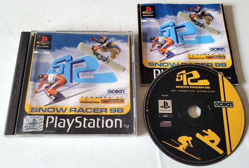 Snow racer playstation 1 - snow,