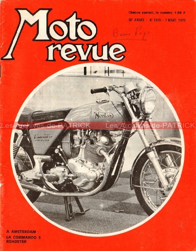 Moto revue 1970 royal - revue,