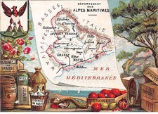 Chromos - COR15091 - Carte du