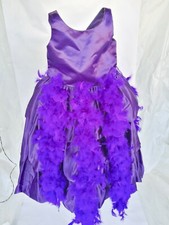 Ursula Inspired Halloween Costume Disney Rehearsal Purple Dress Sz 10