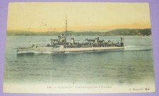 "L’ARBALÈTE" CONTRE-TORPILLEUR D'ESCADRE MARINE MILITAIRE  -1906?- CPA /B5017
