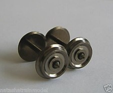 Douze Paires De Roues 12 Essieux H0 Métal Isolateur Latéral X Lima Et Rivarossi