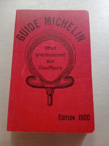 Guide michelin 1900 - michelin,