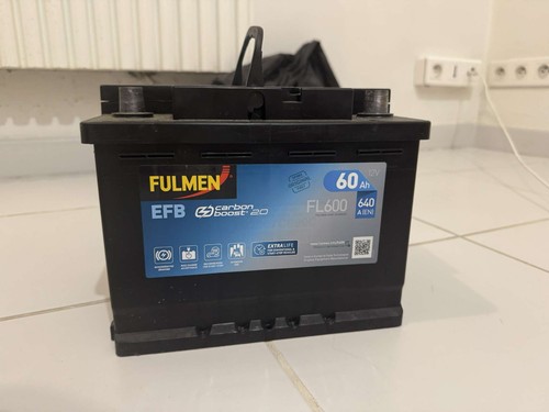 Batterie voiture 60ah avec
