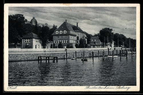 Carte postale kiel - postale, résidence