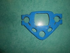 Plaque fourche Peugeot 103 bleu neuve ancien stock