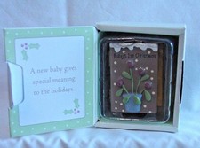 Bonnie Lynn - Baby's 1st Christmas Ornament - made by Russ -box slightly damaged