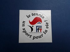 Autocollant TENNIS FFT FRANCE
