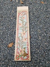 Plaque émaillée latérale poêle godin belle époque