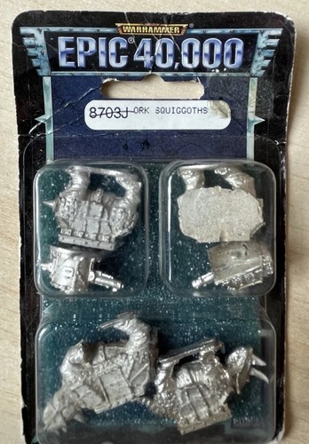 Epic 40k ork squiggoths - epic, sealed