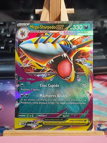 Méga sharpedo flammes - ex,