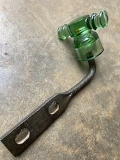 Porte manteau mural isolant electrique, loft industriel usine vintage