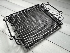 Plateau Tôle Perforée Noir