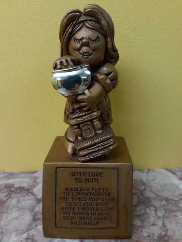Golden potty award vintage - award,
