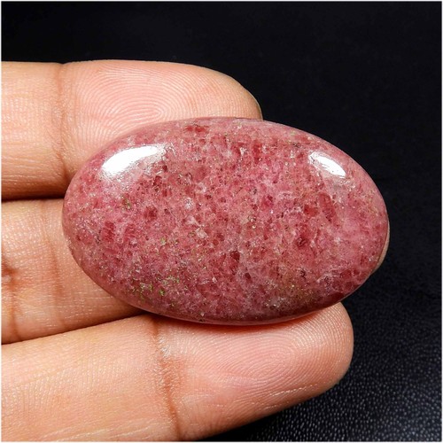 Cabochon rhodonite rose - rhodonite,