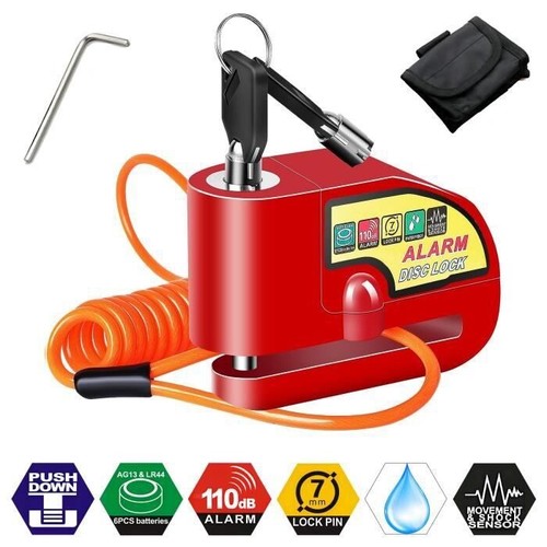 Antivol moto bloque disque - moto,