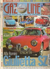 GAZOLINE 49 ALFA ROMEO GIULIETTA SZ ALPINE A106 BONNET MATRA DJET TALBOT SAMBA