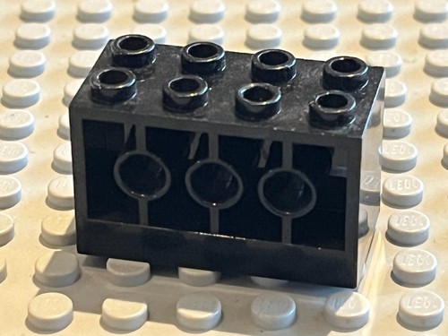 Lego black brick - lego,
