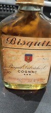 Fiole De Cognac Bisquit Très Ancienne