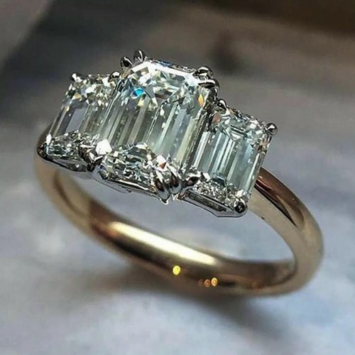 Bague diamant créée en - en,