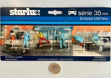 STARLUX 1/50 Figurines 35 mm plastique Garage ou pour Voitures de Courses
