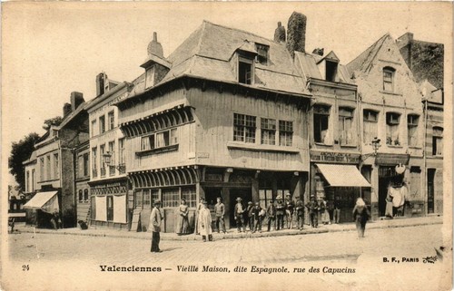Cpa valenciennes vieille - ak,