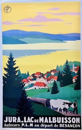 Affiche ancienne plm originale - plm,
