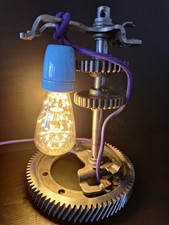 Lampe industrielle acier
