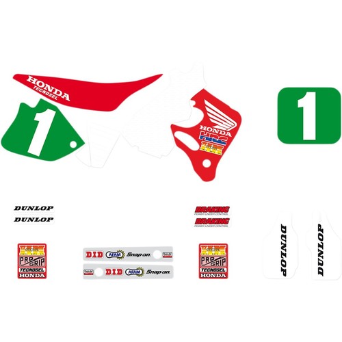 Kit déco tecnosel honda - déco,