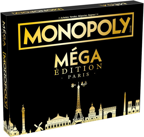 Monopoly mega paris - mega, jeu