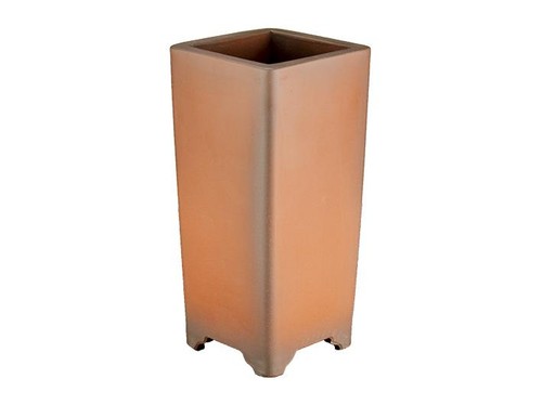 Pot bonsaï carré grès - pot, à