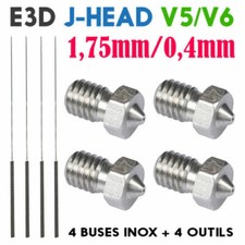 4x Buse en acier pour Prusa i3