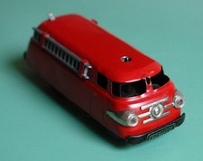 SCHUCO Varianto 3047 ~ Camion Pompier ~ Jouet Mécanique Ancien en Tôle