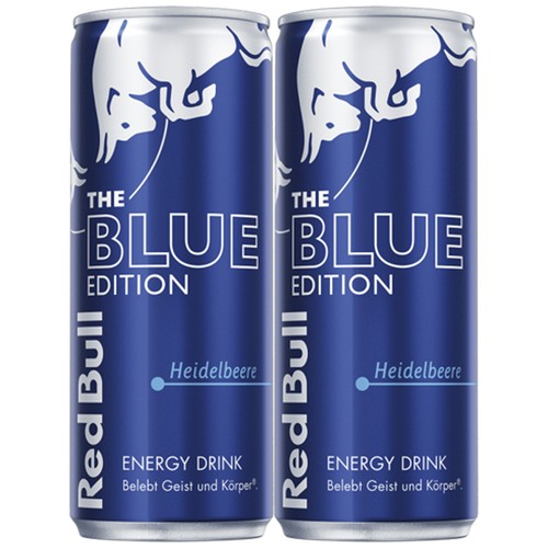 Red bull blue - blue, edition