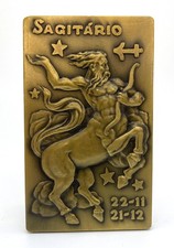 PLAQUE MÉDAILLE DE BRONZE /